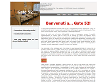 Tablet Screenshot of gate52pisarooms.it
